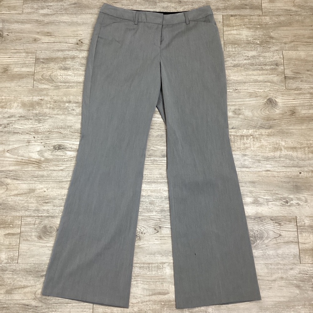 Express Women’s Grey Trouser Straight Leg Suit Pants EDITOR